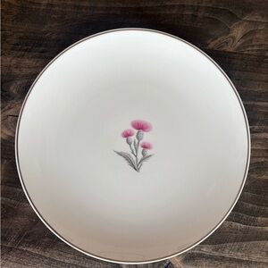 Vintage Castleton China Thistle Plate
